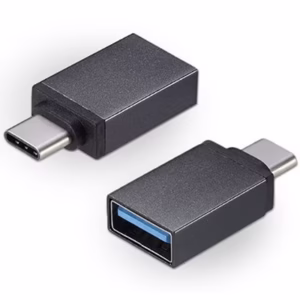 Adaptador OTG USB F 3.0 X USB M Tipo C Preto