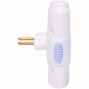 Adaptador Tomada 2p + T 3 Saidas 10a Branco