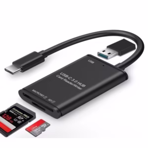 Adaptador Tipo C Leitor De Cartao Usb 3.0/OTG/SD