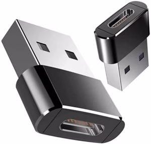 Adaptador OTG Tipo C X USB A Macho Preto MD9