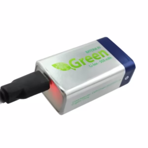 Bateria 9v Recarregável 250mAh Green