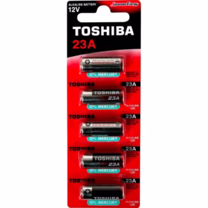 Bateria Alcalina 12V 23A c/ 5 un TOSHIBA
