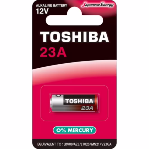 Bateria Alcalina 12V 23A TOSHIBA