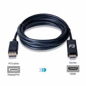 Cabo Adaptador Displayport x HDMI 1.8m F3