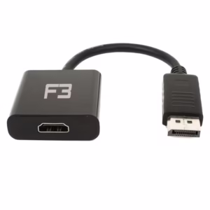Cabo Adaptador Displayport x HDMI Fêmea Preto F3